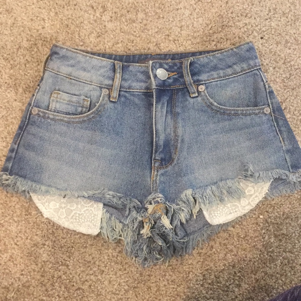 Kendall & Kylie High Rise Shorts